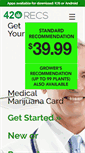 Mobile Screenshot of 420recs.com